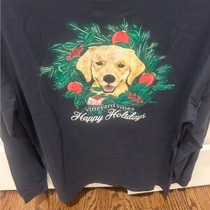 Vineyard Vines Festive Dog Tee -